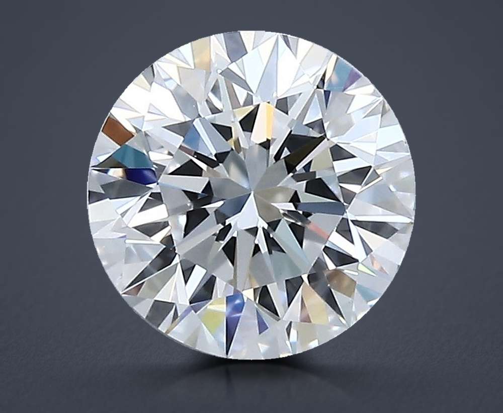 1.72ct D VS1 Rare Carat Ideal Cut Round Diamond