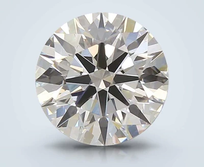 4.01ct D VVS2 Excellent Cut Round Lab Grown Diamond