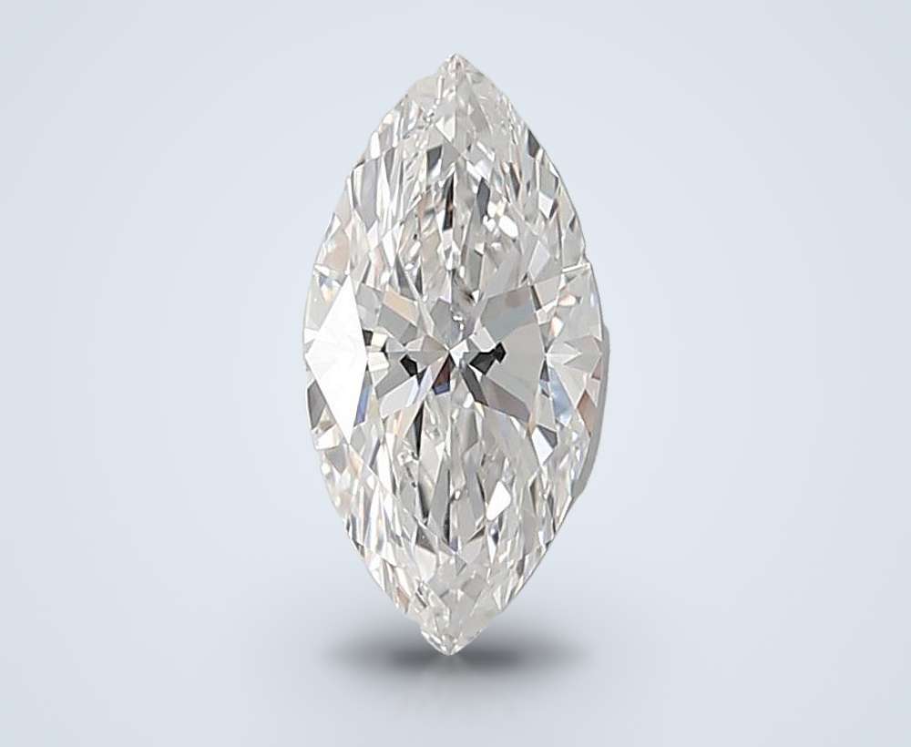 3.02ct F VVS2 Rare Carat Ideal Cut Marquise Lab Grown Diamond