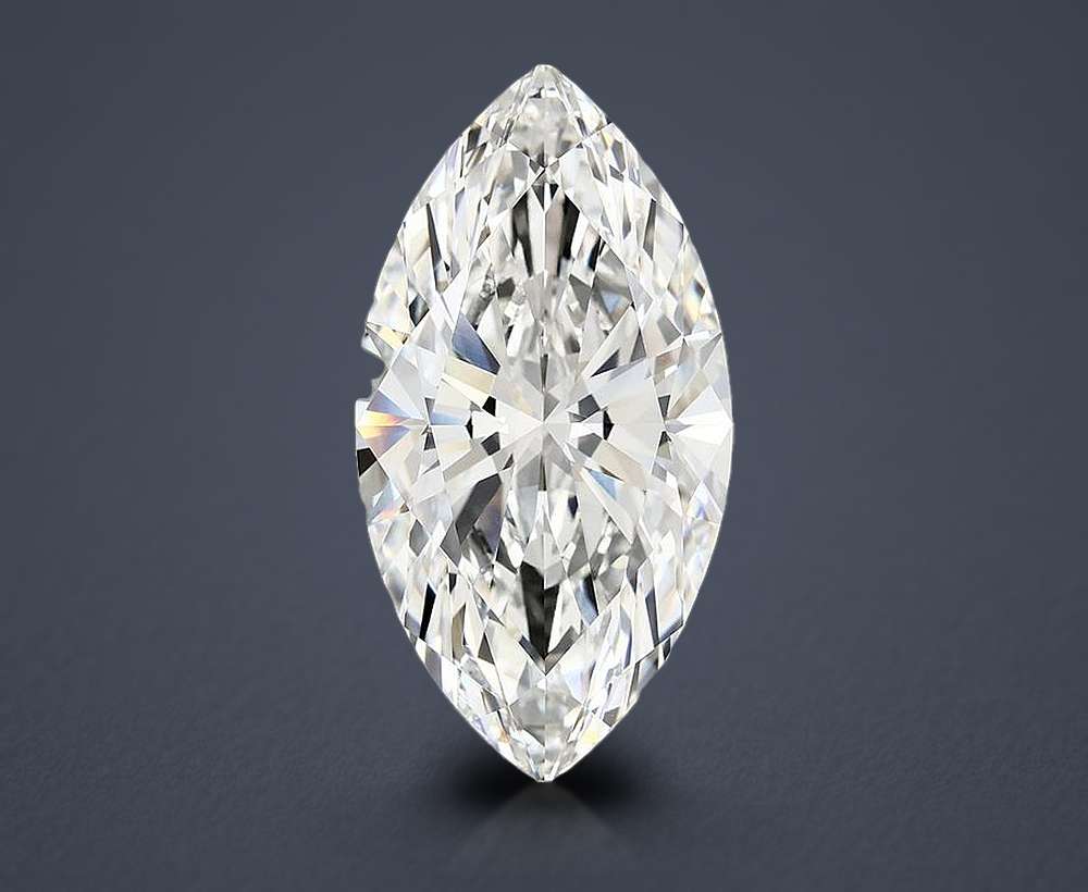12.20ct F VVS2 Rare Carat Ideal Cut Marquise Lab Grown Diamond