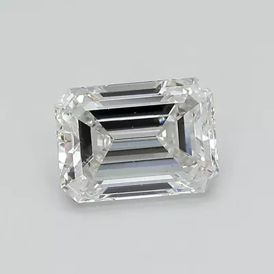 1.57ct G VS2 Rare Carat Ideal Cut Emerald Lab Grown Diamond