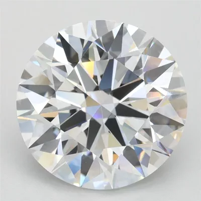 2.96ct D FL Rare Carat Ideal Cut Round Lab Grown Diamond