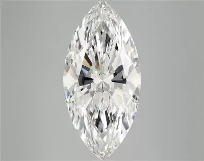 4.78ct F VS2 Rare Carat Ideal Cut Marquise Lab Grown Diamond