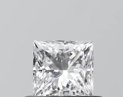 0.48ct D VVS2 Rare Carat Ideal Cut Princess Lab Grown Diamond
