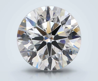 3.49ct E VVS1 Rare Carat Ideal Cut Round Lab Grown Diamond