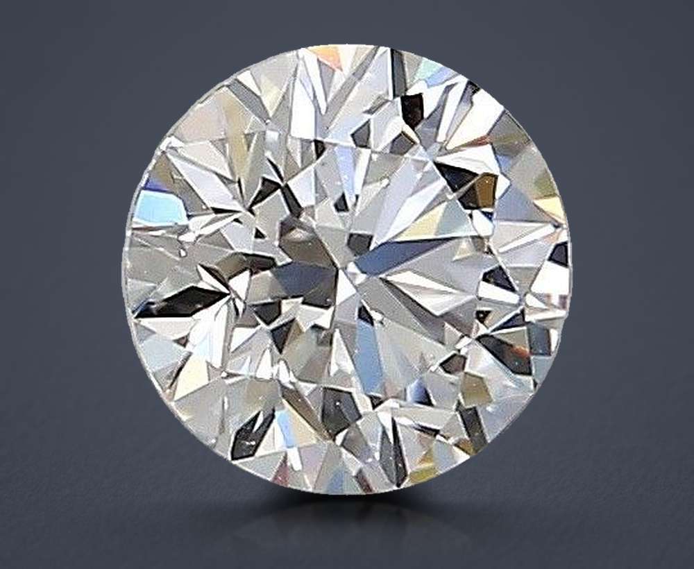 0.78ct F VS1 Rare Carat Ideal Cut Round Diamond