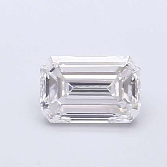 0.65ct E VVS2 Very Good Cut Emerald Lab Grown Diamond