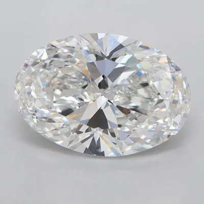 2.53ct F VVS2 Rare Carat Ideal Cut Oval Lab Grown Diamond