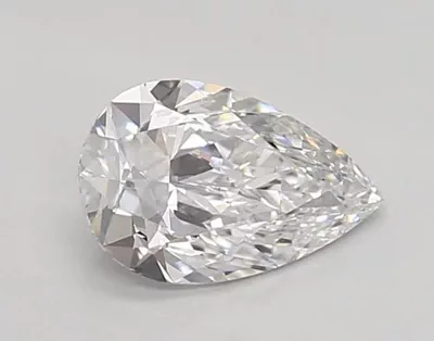 0.71ct D VVS2 Rare Carat Ideal Cut Pear Lab Grown Diamond