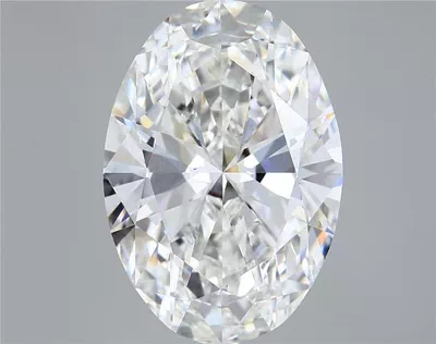 10.05ct F VVS2 Rare Carat Ideal Cut Oval Lab Grown Diamond