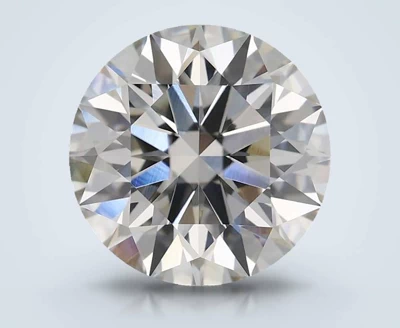 3.28ct H VVS2 Rare Carat Ideal Cut Round Lab Grown Diamond