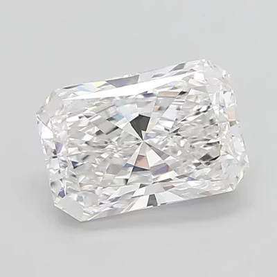 2.94ct E VS1 Rare Carat Ideal Cut Radiant Lab Grown Diamond