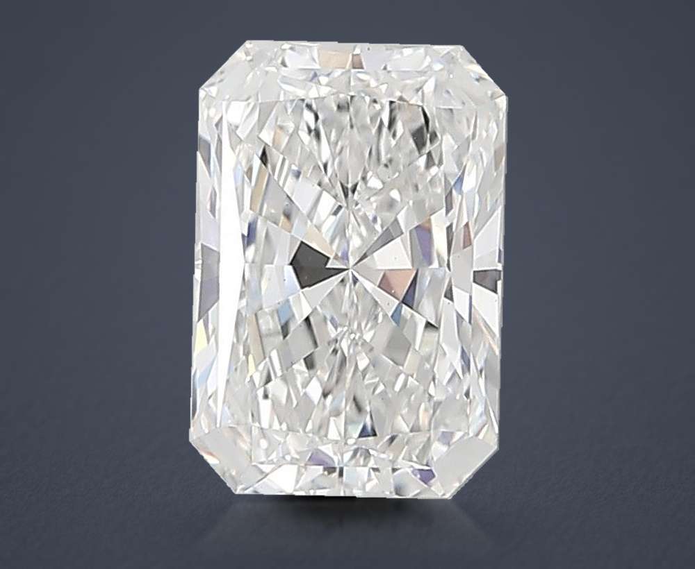 2.94ct E VS1 Rare Carat Ideal Cut Radiant Lab Grown Diamond