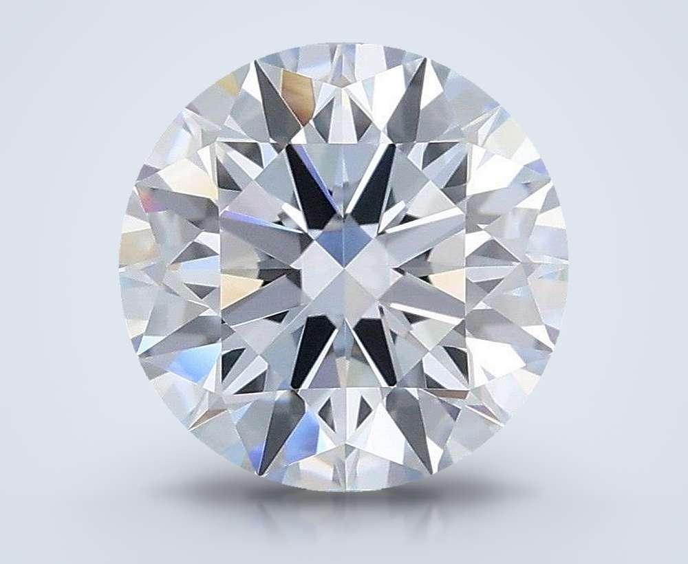 1.35ct G VVS2 Rare Carat Ideal Cut Round Lab Grown Diamond