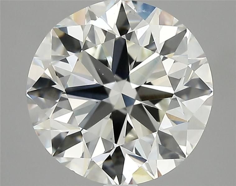 4.01ct K VS2 Very Good Cut Round Diamond