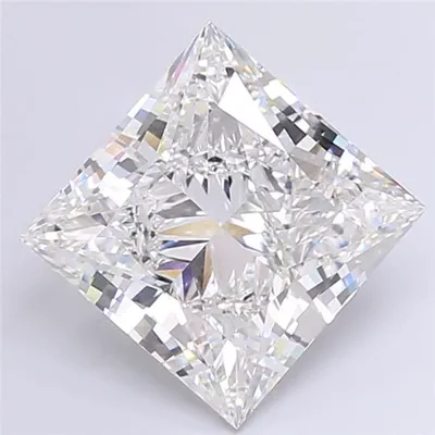 15.10ct G VS1 Rare Carat Ideal Cut Princess Lab Grown Diamond