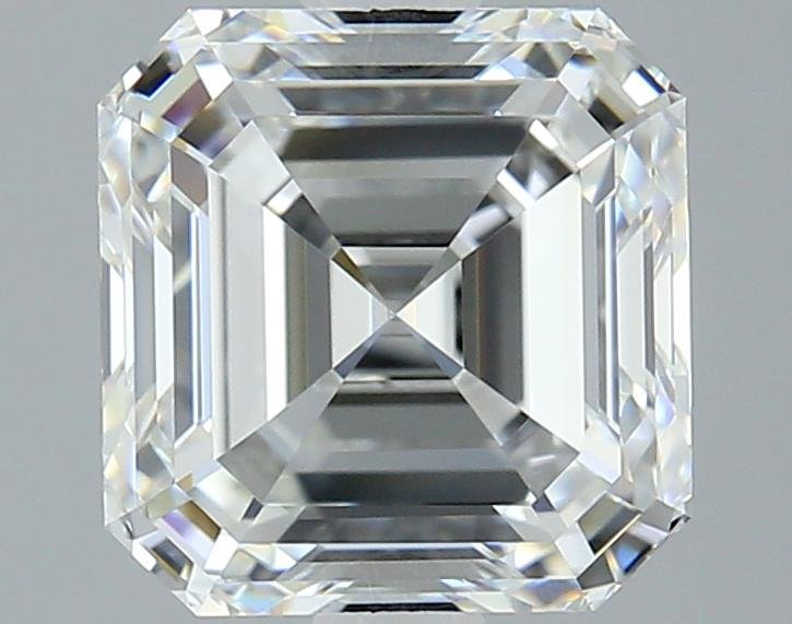 2.47ct G VS1 Rare Carat Ideal Cut Asscher Diamond