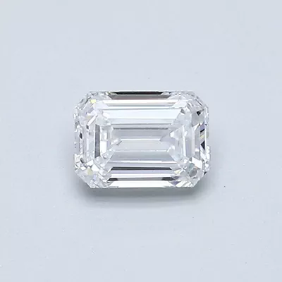 0.45ct D VS1 Very Good Cut Emerald Diamond