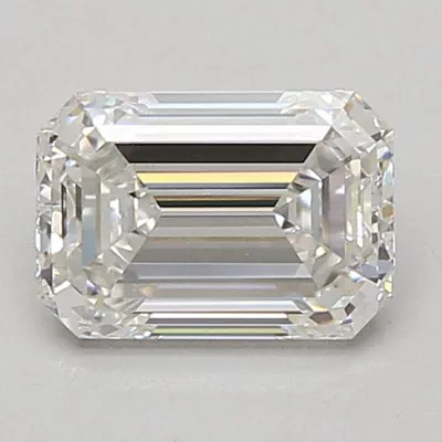1.55ct E VS1 Rare Carat Ideal Cut Emerald Lab Grown Diamond