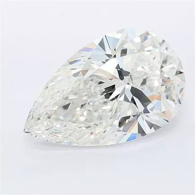 4.77ct G VVS2 Rare Carat Ideal Cut Pear Lab Grown Diamond