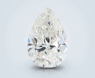 4.77ct G VVS2 Rare Carat Ideal Cut Pear Lab Grown Diamond