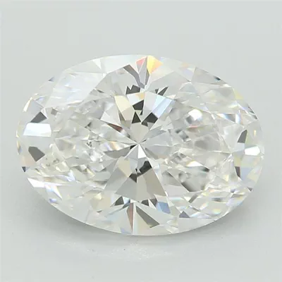 1.55ct D VS1 Rare Carat Ideal Cut Oval Lab Grown Diamond