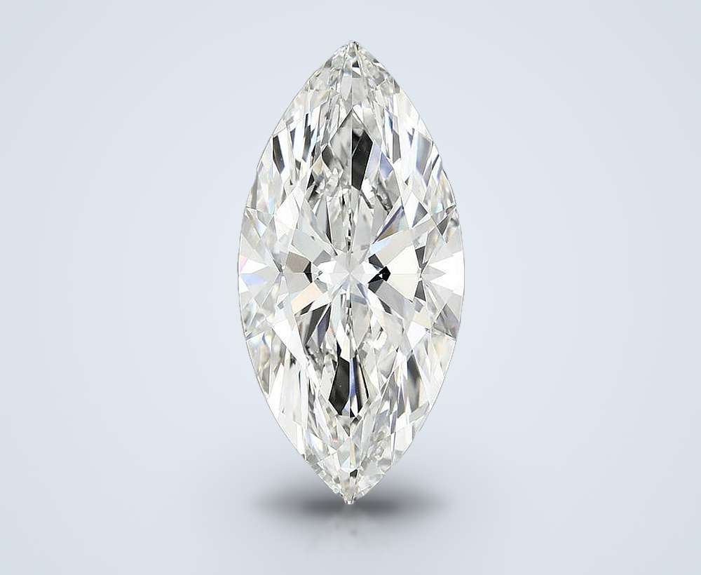 11.23ct F VVS2 Rare Carat Ideal Cut Marquise Lab Grown Diamond