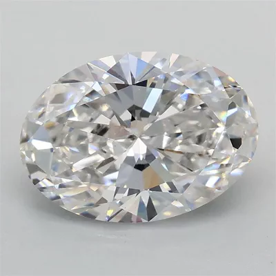 2.08ct E VS1 Rare Carat Ideal Cut Oval Lab Grown Diamond
