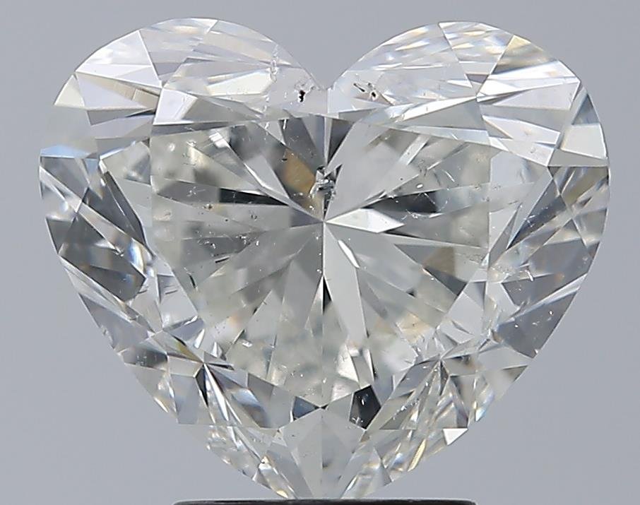 4.51ct J SI2 Rare Carat Ideal Cut Heart Diamond