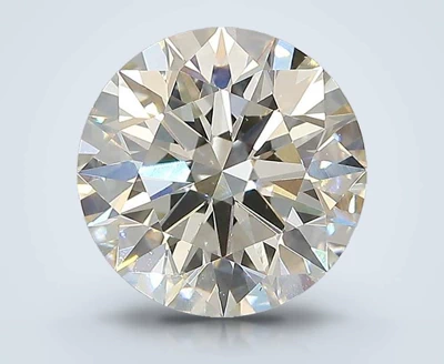3.06ct J VS2 Rare Carat Ideal Cut Round Lab Grown Diamond