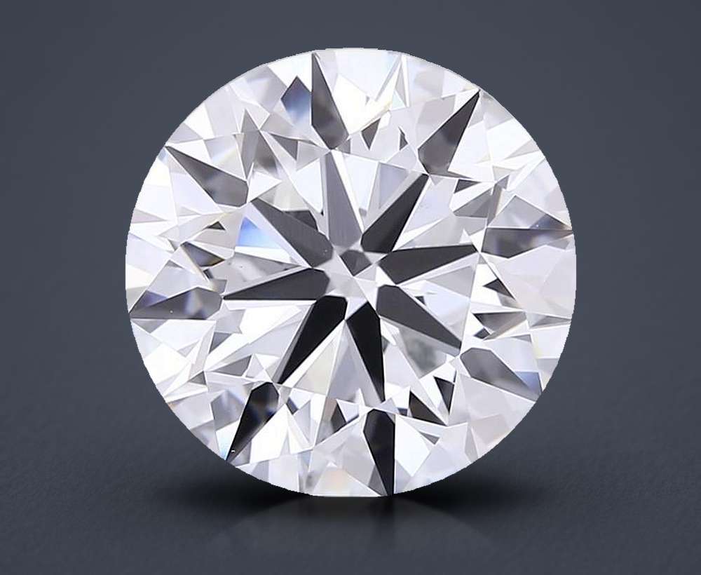 9.45ct F VVS2 Rare Carat Ideal Cut Round Lab Grown Diamond