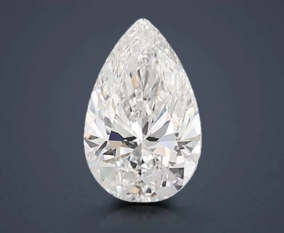 1.11ct D VVS2 Rare Carat Ideal Cut Pear Lab Grown Diamond