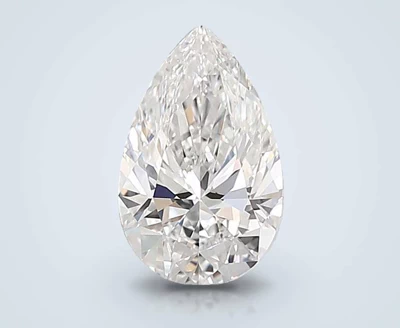 1.11ct D VVS2 Rare Carat Ideal Cut Pear Lab Grown Diamond