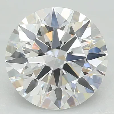 1.08ct D VVS2 Rare Carat Ideal Cut Round Lab Grown Diamond