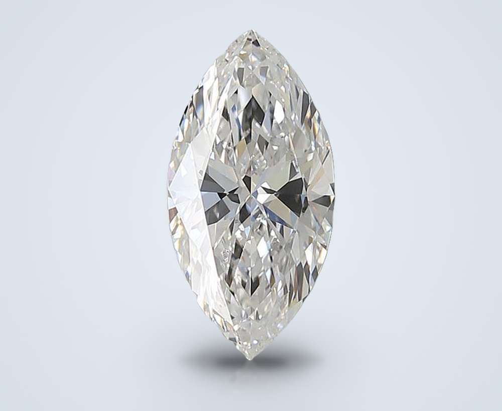 2.01ct E VS1 Rare Carat Ideal Cut Marquise Lab Grown Diamond