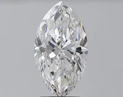 3.00ct E SI2 Rare Carat Ideal Cut Marquise Diamond