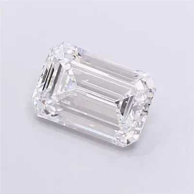 2.02ct F VS1 Rare Carat Ideal Cut Emerald Lab Grown Diamond