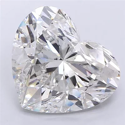 20.06ct F SI2 Rare Carat Ideal Cut Heart Lab Grown Diamond