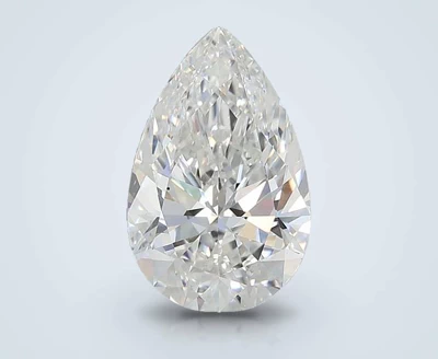 3.05ct E VS2 Rare Carat Ideal Cut Pear Lab Grown Diamond