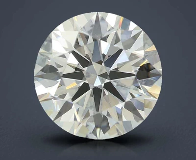 4.01ct F VVS2 Rare Carat Ideal Cut Round Lab Grown Diamond