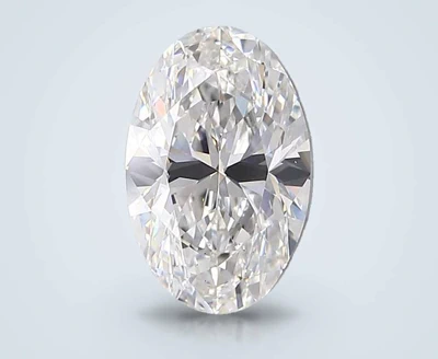 4.00ct F VS2 Rare Carat Ideal Cut Oval Lab Grown Diamond
