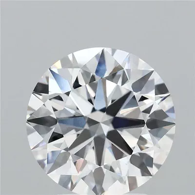 3.32ct E VVS2 Rare Carat Ideal Cut Round Lab Grown Diamond