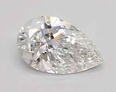 0.95ct E VS2 Rare Carat Ideal Cut Pear Lab Grown Diamond