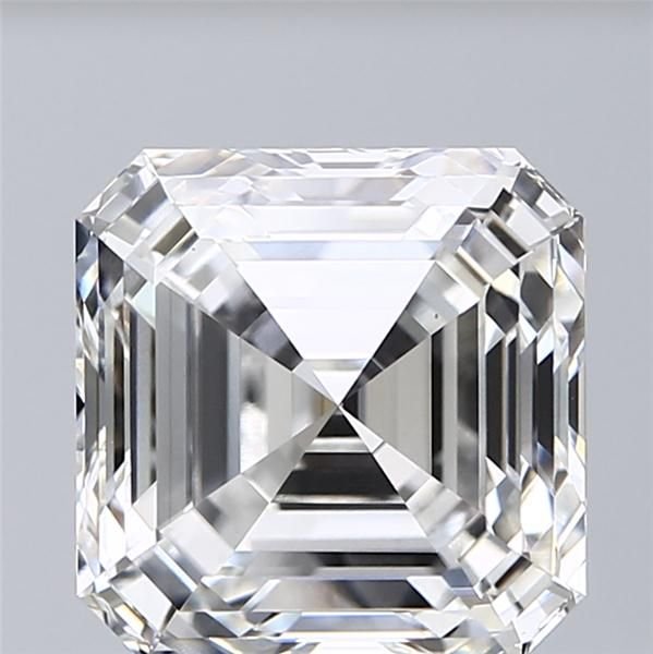 5.78ct G VS1 Rare Carat Ideal Cut Asscher Lab Grown Diamond