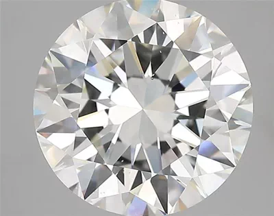 4.01ct I SI1 Excellent Cut Round Diamond