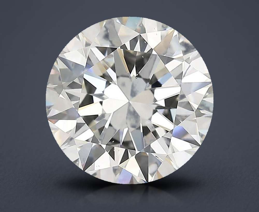 4.01ct I SI1 Excellent Cut Round Diamond