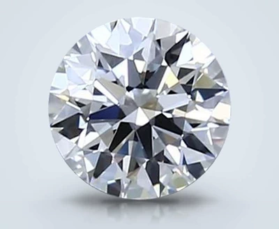0.53ct H IF Rare Carat Ideal Cut Round Diamond