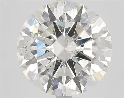 4.00ct H SI2 Rare Carat Ideal Cut Round Diamond