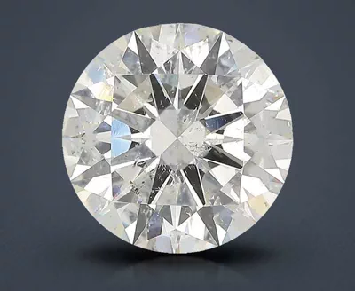 4.00ct H SI2 Rare Carat Ideal Cut Round Diamond