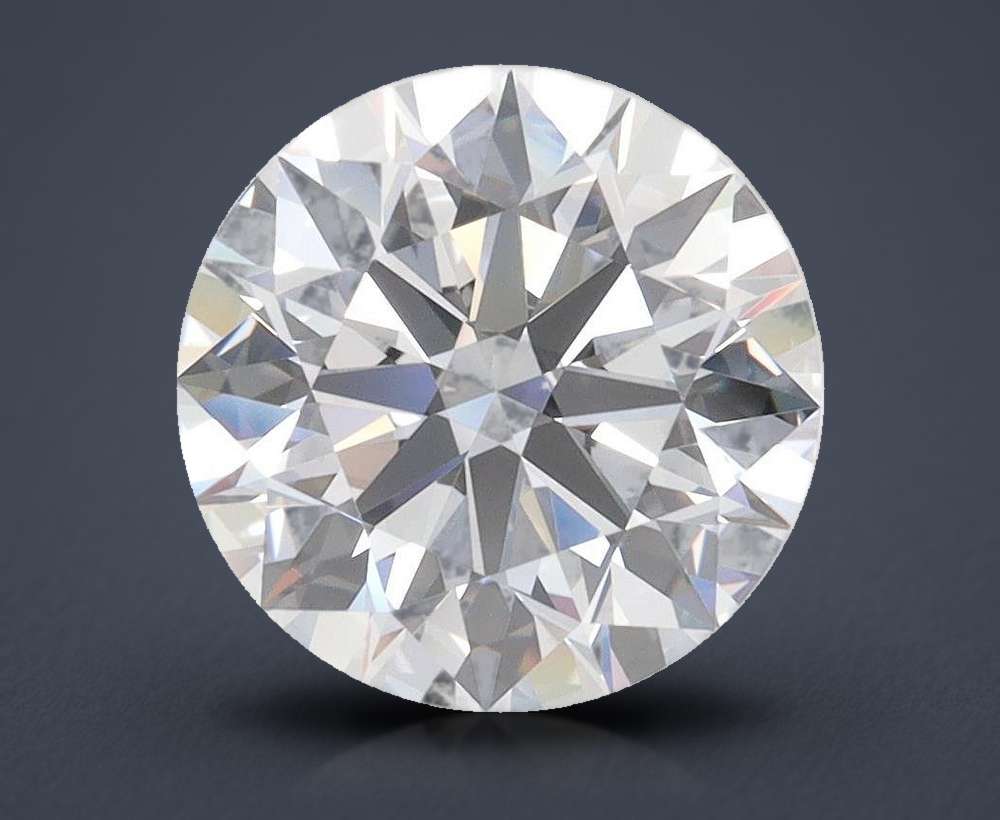 3.00ct D FL Rare Carat Ideal Cut Round Lab Grown Diamond